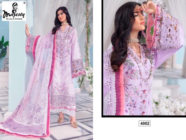 Majesty Cheveron Lawn Vol 2 Designer Pakistani Suit Collection